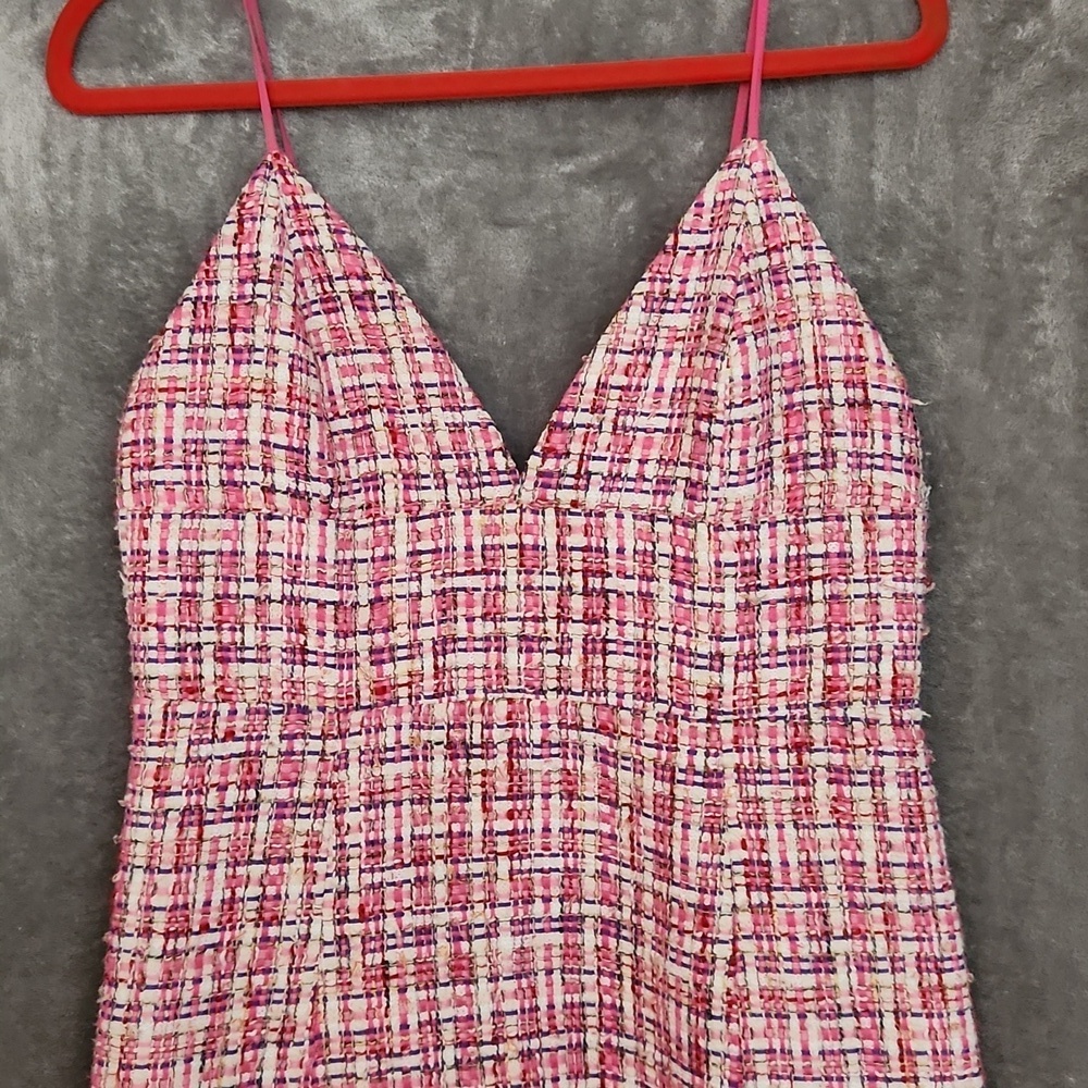 NWT House of Harlow 1960 CANDY tweed dress size Large - Picture 3 of 15